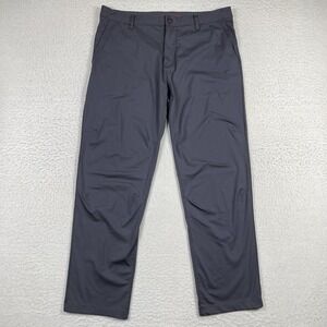 Rhone Pants Mens 36 Gray Commuter Classic Performance Golfer Lifestyle Prep Work